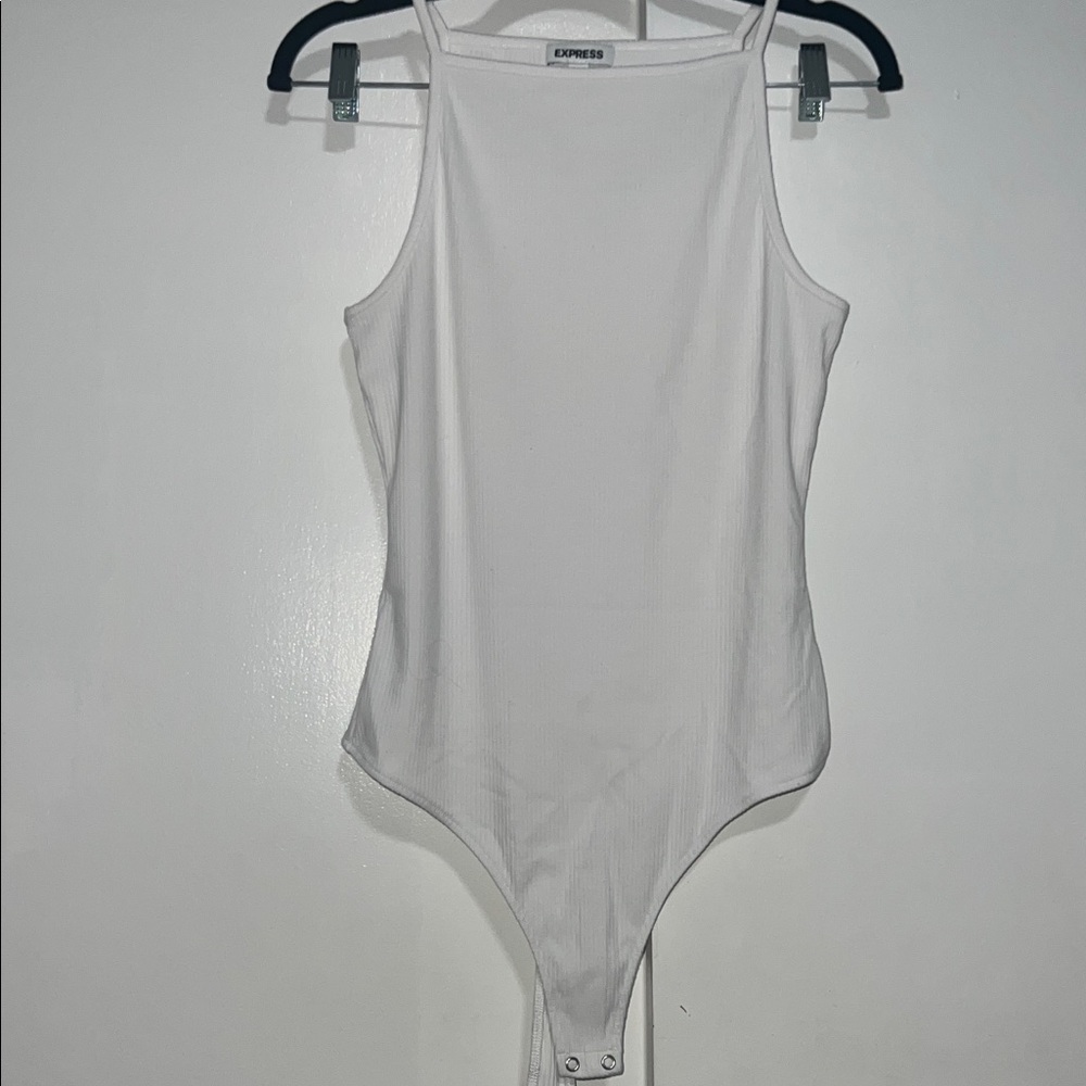 Express Classic White Bodysuit